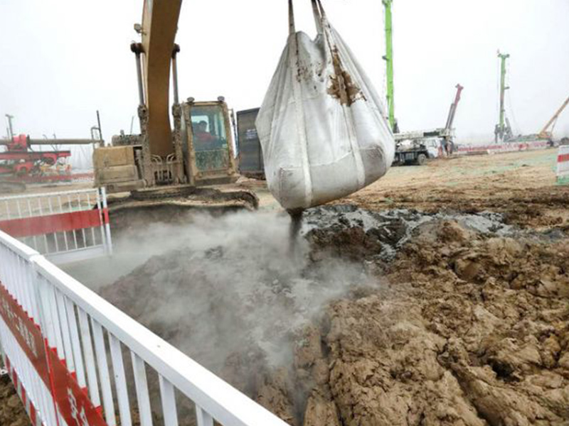 19河北保定打桩泥浆固化